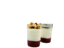 Load image into Gallery viewer, Probiotic Parfait Berry 8oz (V, No Dairy, No Sugar added NO SHIPPING - ONLY PICKUP OR DELIVERY
